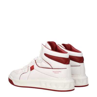 Valentino Garavani Witte Leren High Tops