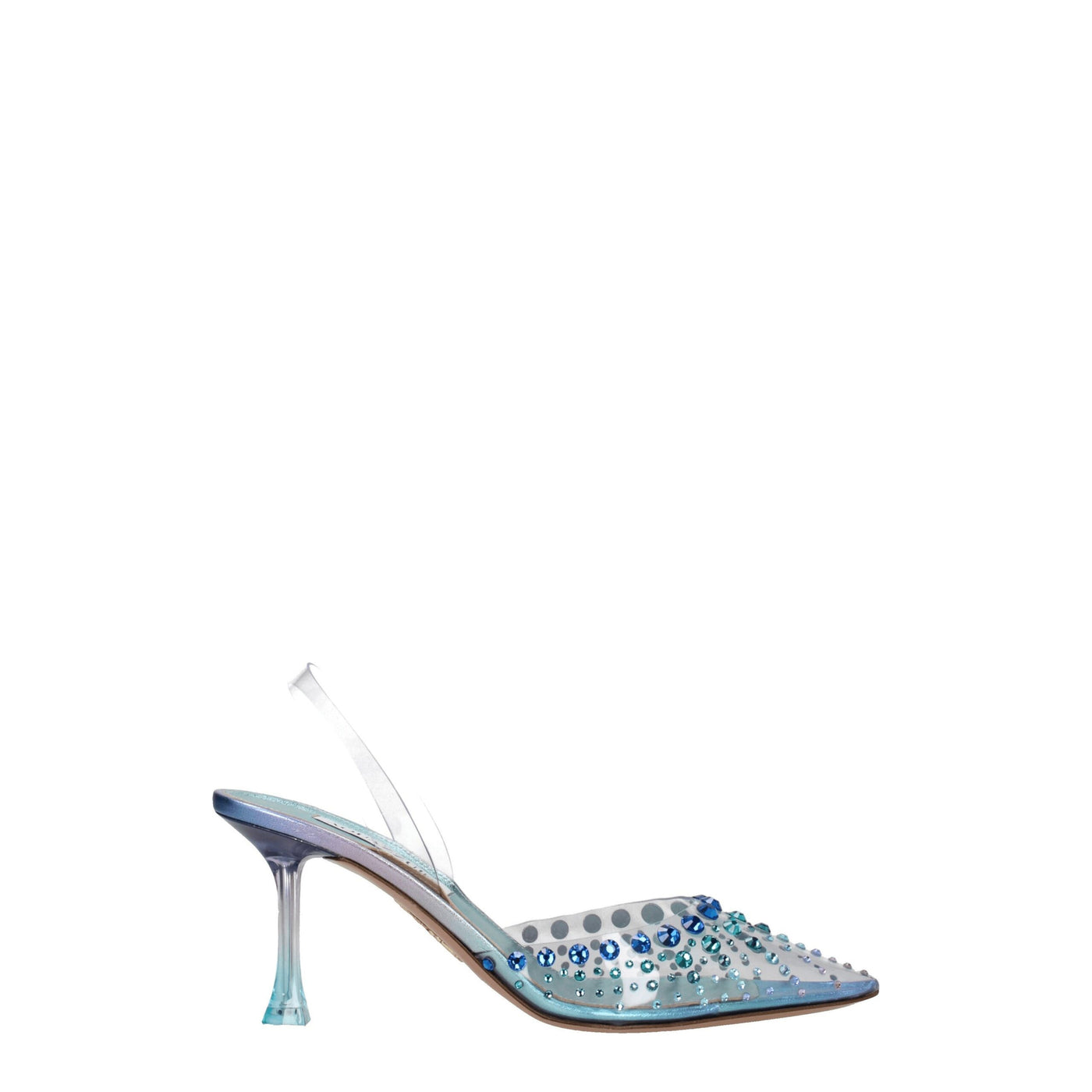 Aquazzura Transparante Pvc Stiletto Hakken Sandalen