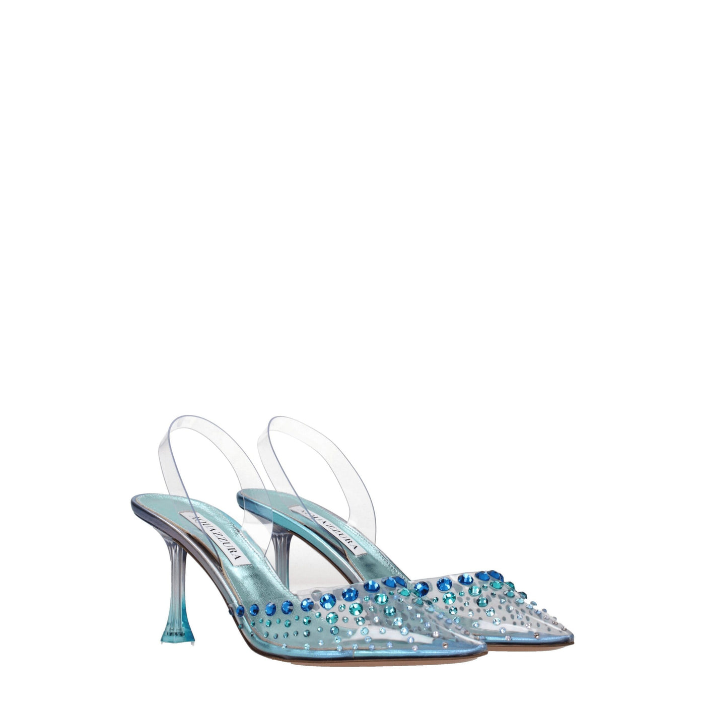 Aquazzura Transparante Pvc Stiletto Hakken Sandalen
