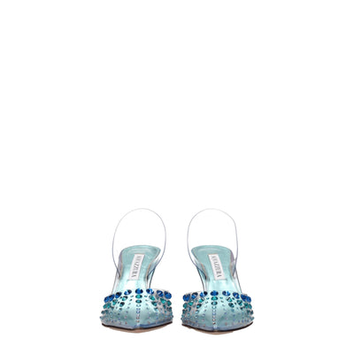 Aquazzura Transparante Pvc Stiletto Hakken Sandalen