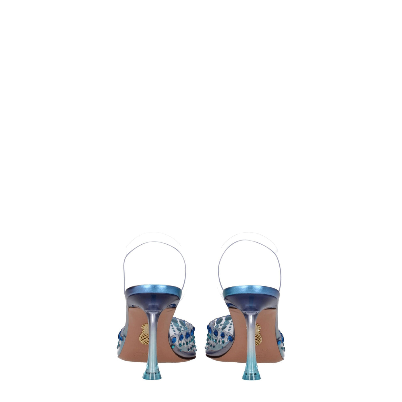 Aquazzura Transparante Pvc Stiletto Hakken Sandalen