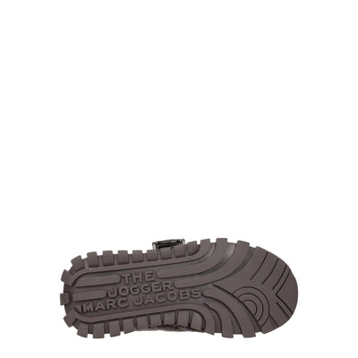 Marc Jacobs Gray Fur Chunky Sneakers