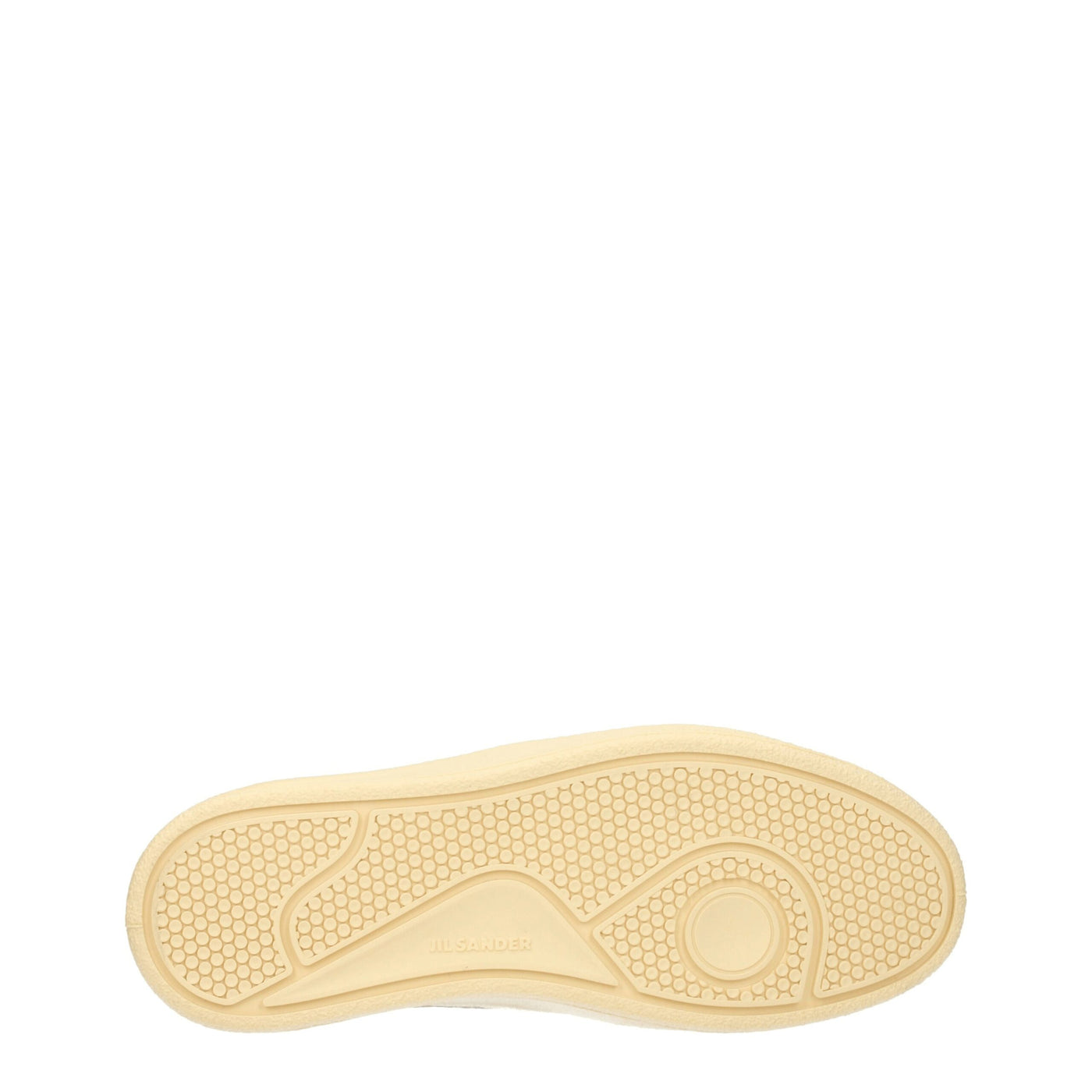 Baskets basses en cuir blanc Jil Sander