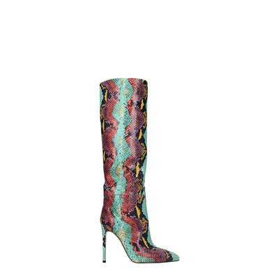 Paris Texas Multicolor leren laarzen met hoge hak