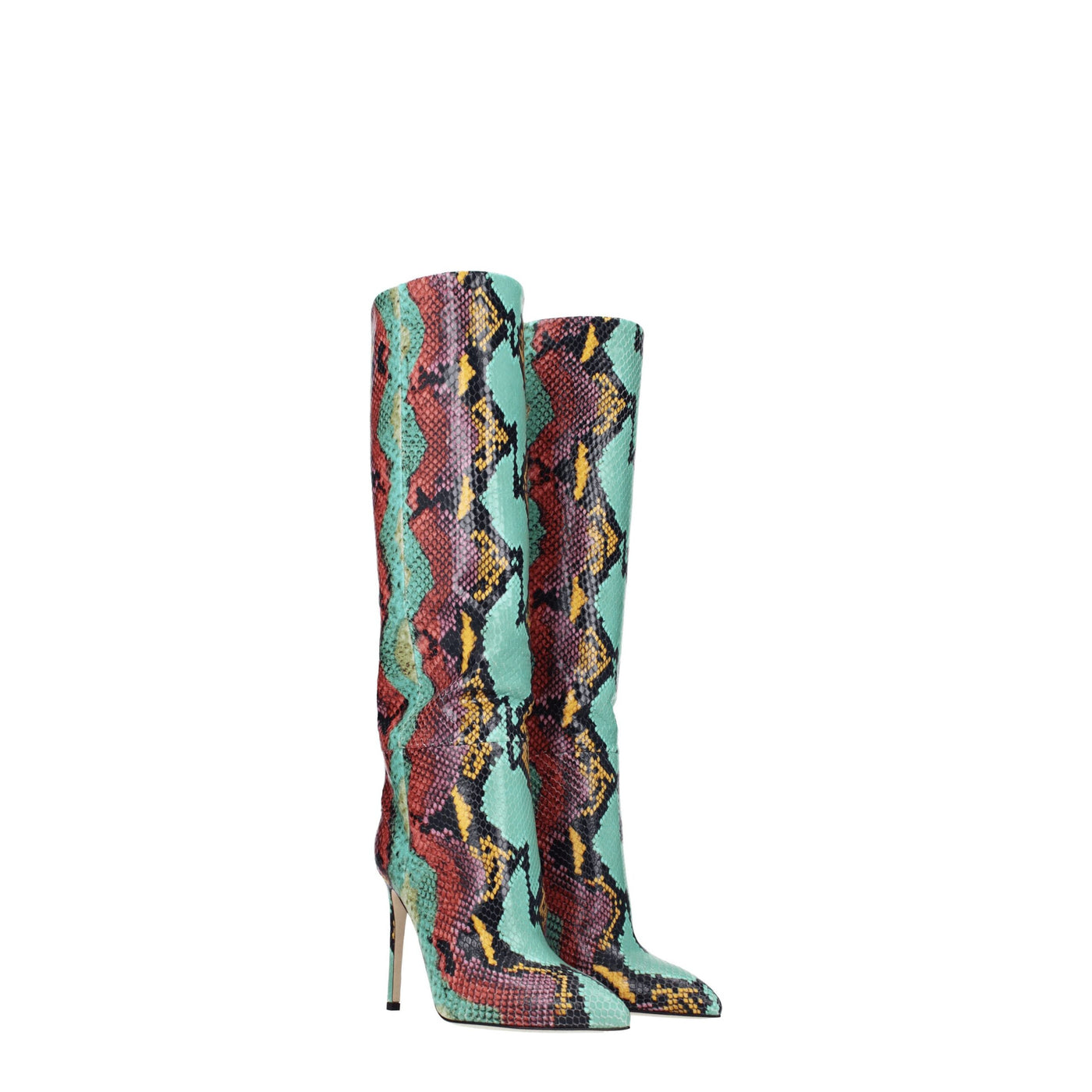 Paris Texas Multicolor leren laarzen met hoge hak