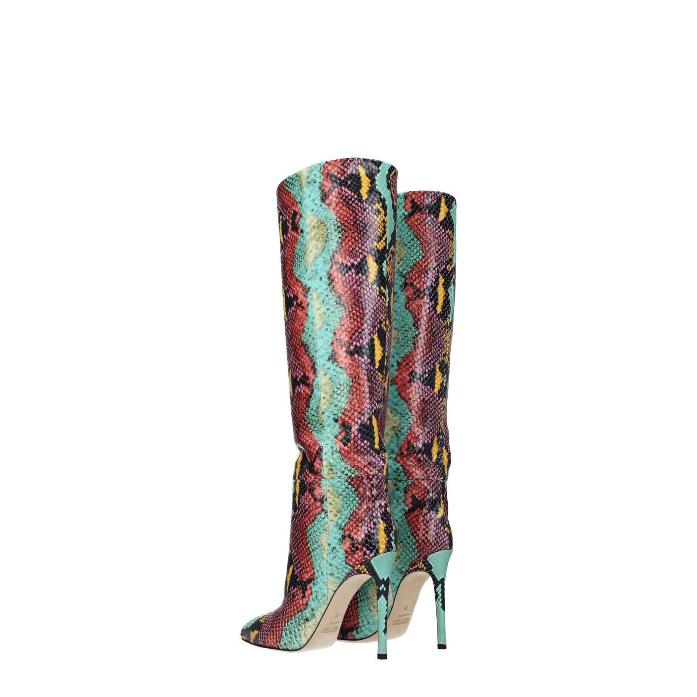 Paris Texas Multicolor leren laarzen met hoge hak