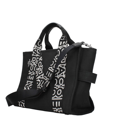 Marc Jacobs Black Fabric Handbags