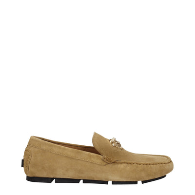 Versace beige leren instappers