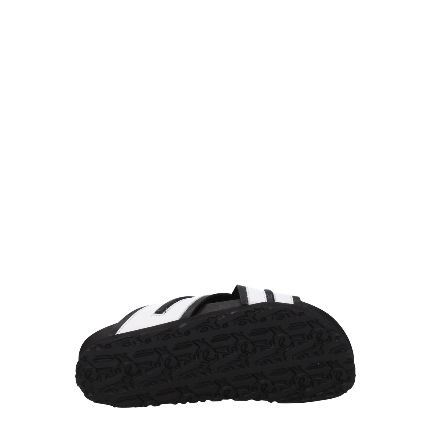 Palm Angels Witte Leren Pantoffels Sandalen