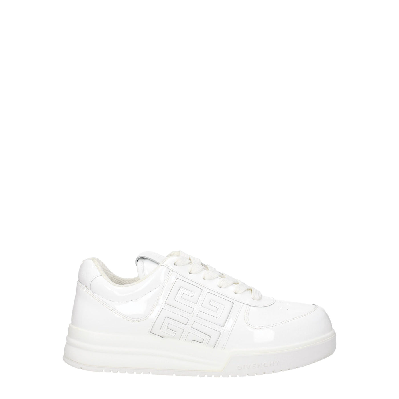 Givenchy Witte Leren Lage Schoenen