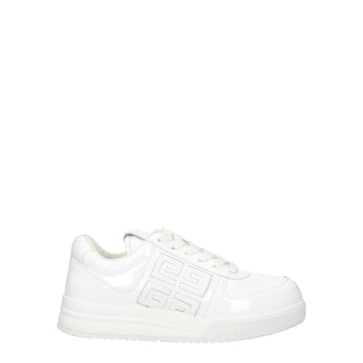 Givenchy Witte Leren Lage Schoenen