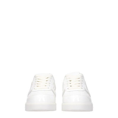 Givenchy Witte Leren Lage Schoenen