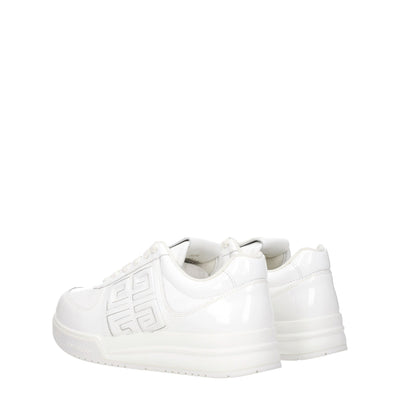 Givenchy Witte Leren Lage Schoenen