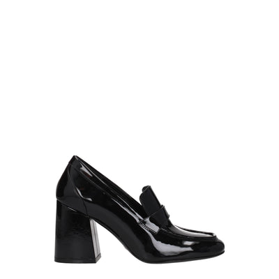 Stuart Weitzman zwarte leren hakken