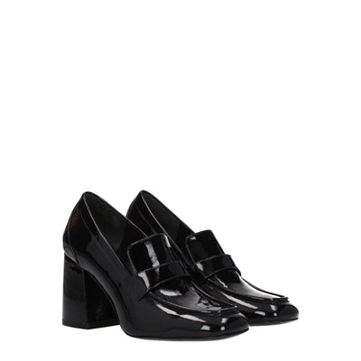 Stuart Weitzman zwarte leren hakken