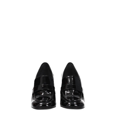 Stuart Weitzman zwarte leren hakken