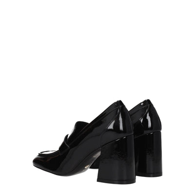 Stuart Weitzman zwarte leren hakken