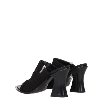 Premiata Black Fabric Platforms