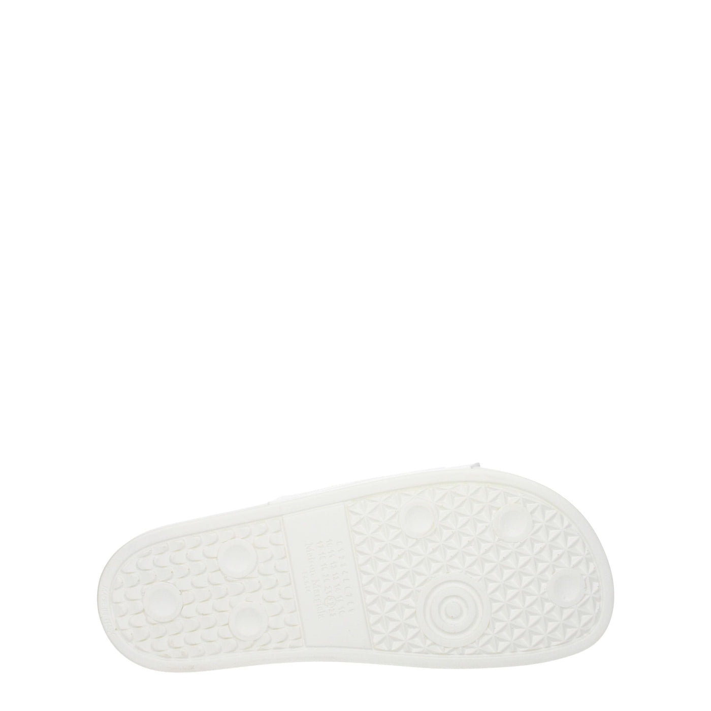 Sandales chaussons en coton blanc Maison Margiela
