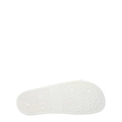 Sandales chaussons en coton blanc Maison Margiela