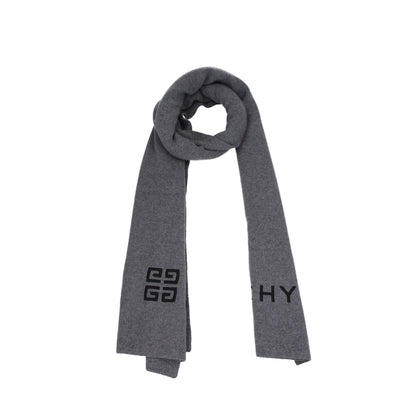 Givenchy Grijze Wollen Sjaals