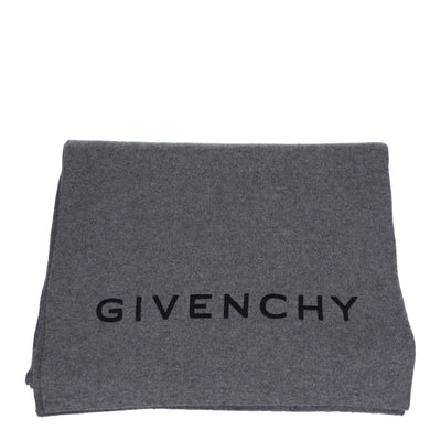 Givenchy Grijze Wollen Sjaals