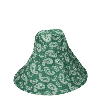Jacquemus Groene Katoenen Zonnehoeden