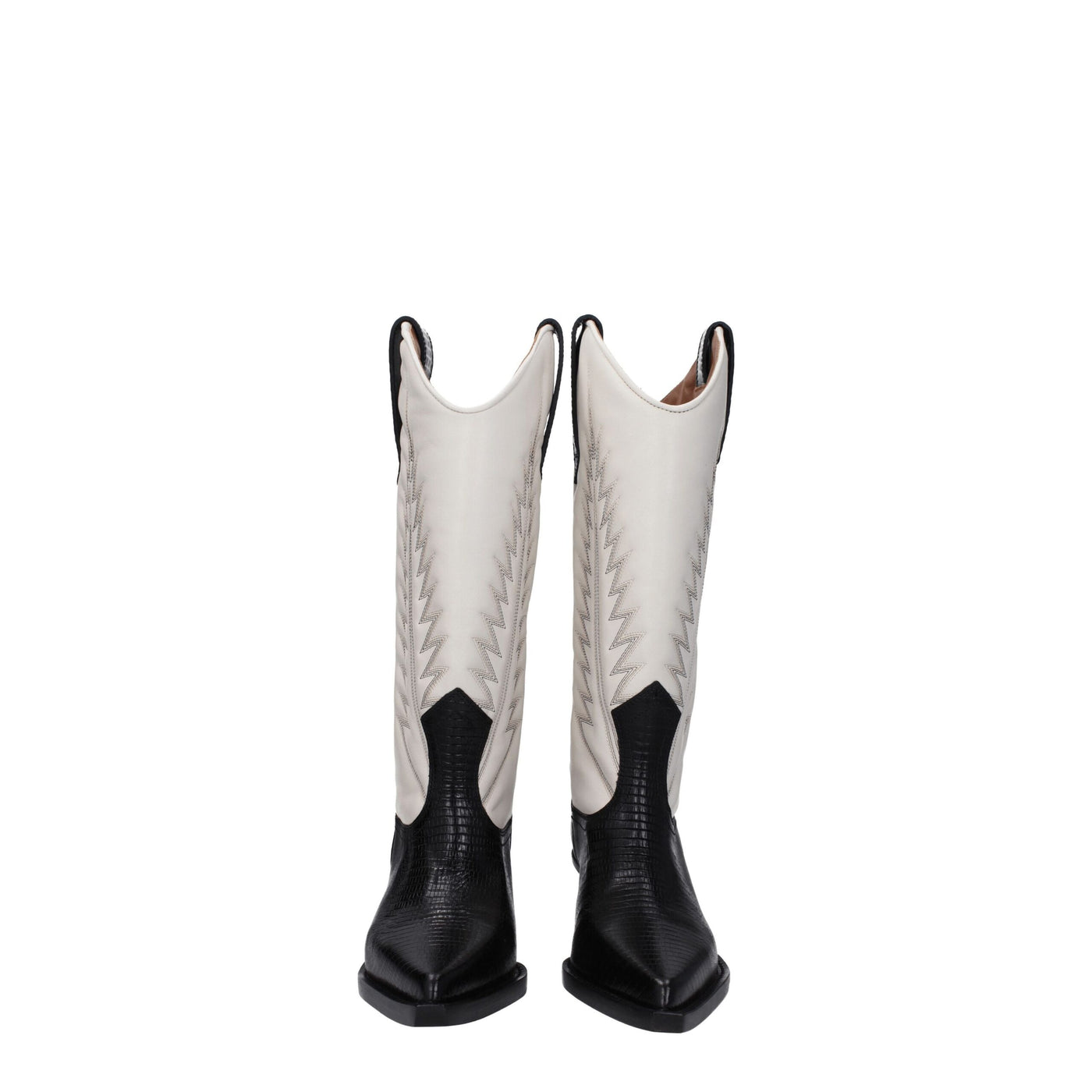 Paris Texas Beige Leather Boots