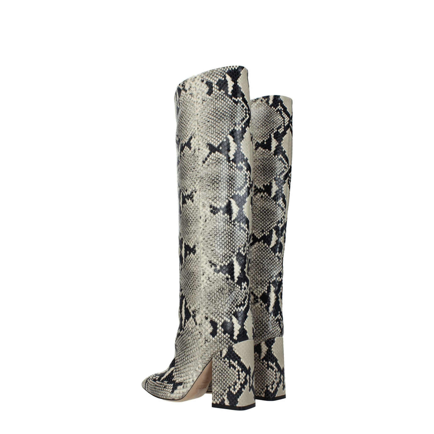 Paris Texas Beige Leather Over The Knee