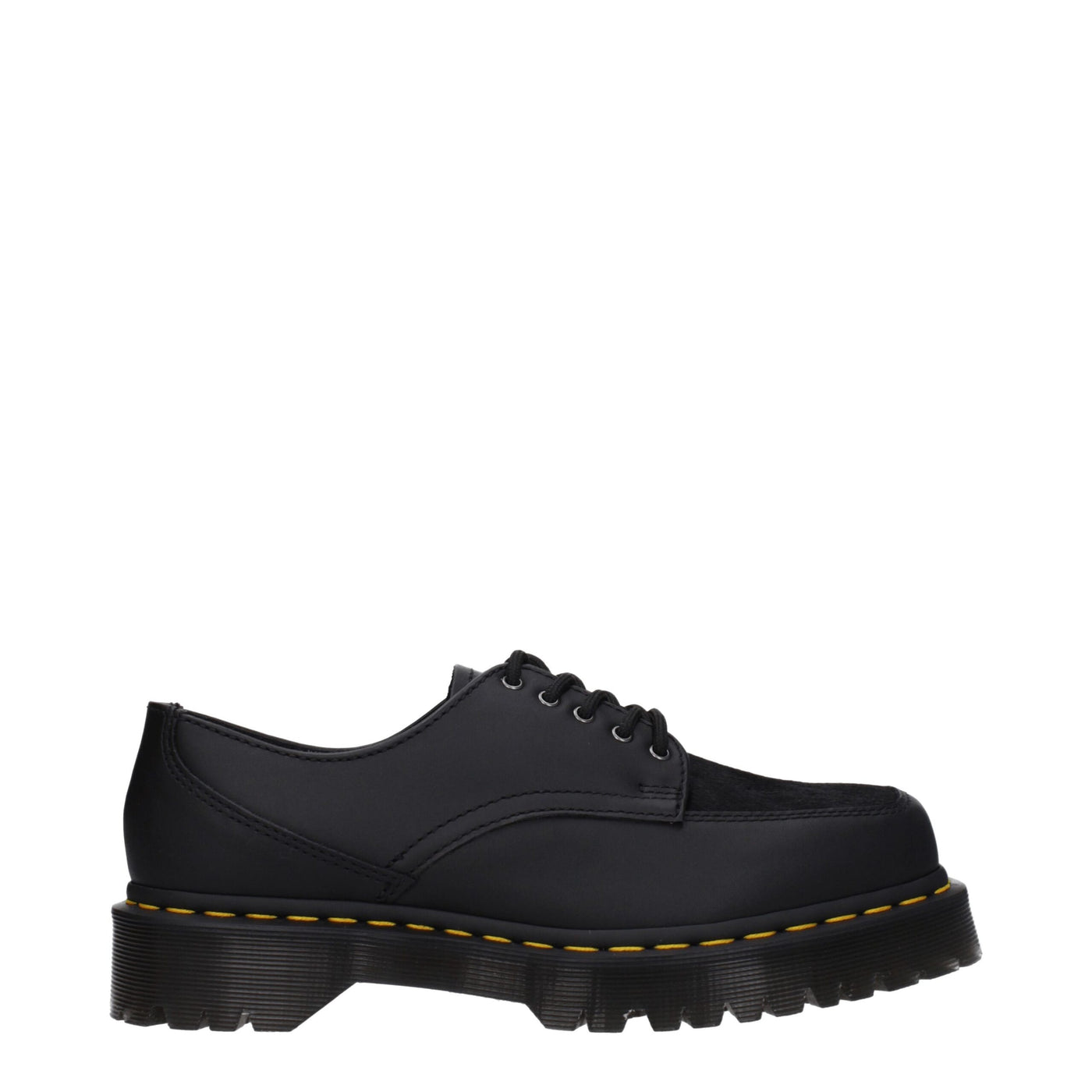 Dr. Martens Zwarte Leren Oxfords en Derbies