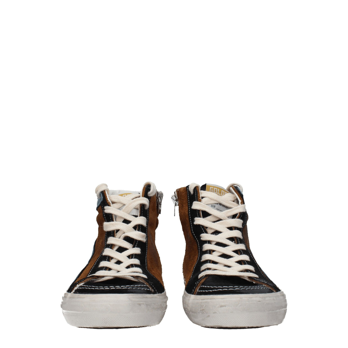 Golden Goose Bruine Leren High Tops