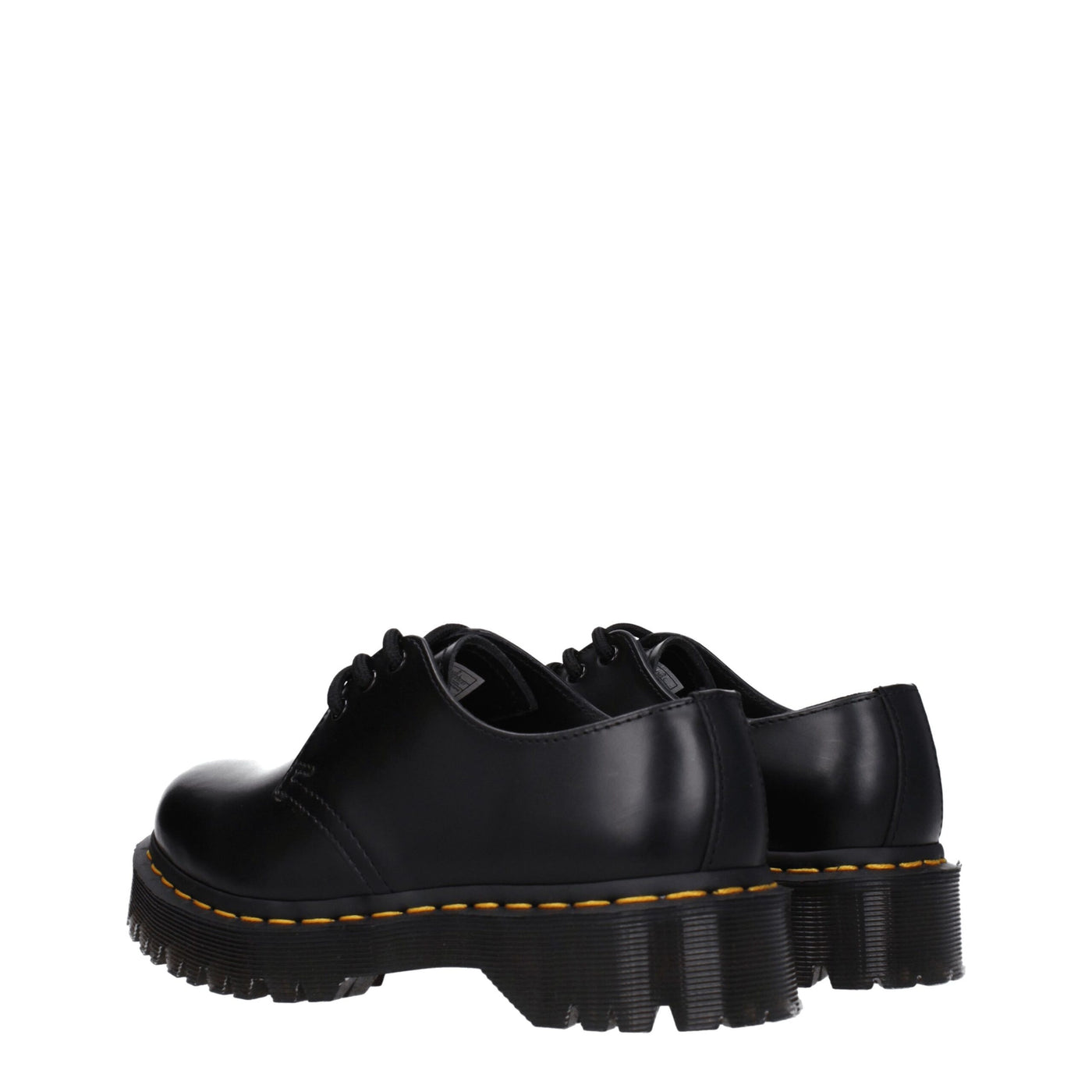 Dr. Martens Zwarte Leren Oxfords en Derbies