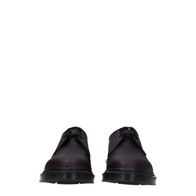 Dr. Martens paarse leren Oxfords en Derbies