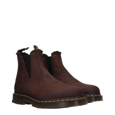 Dr. Martens Bruine Leren Enkellaarsjes