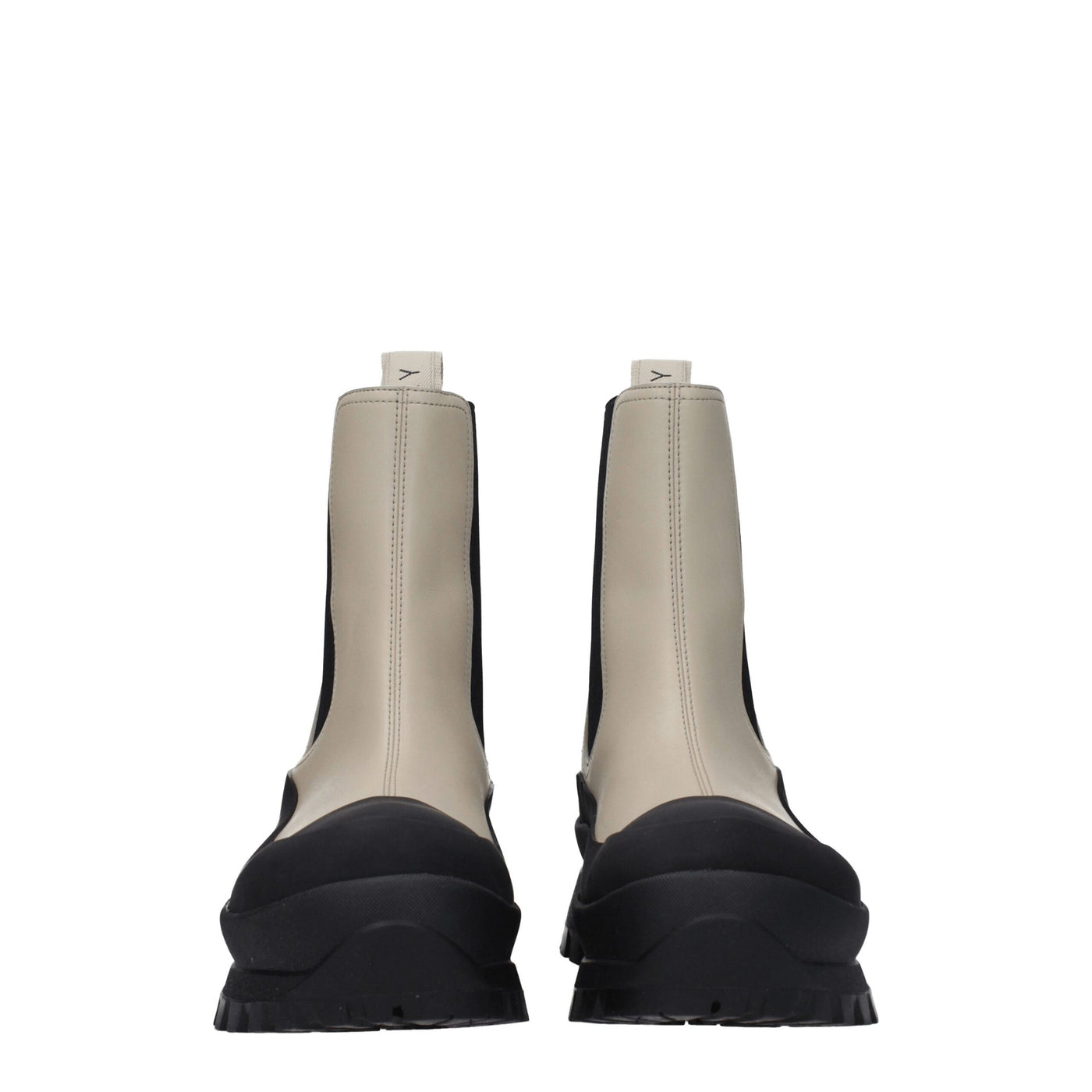 Stella McCartney zwarte leren enkellaarsjes