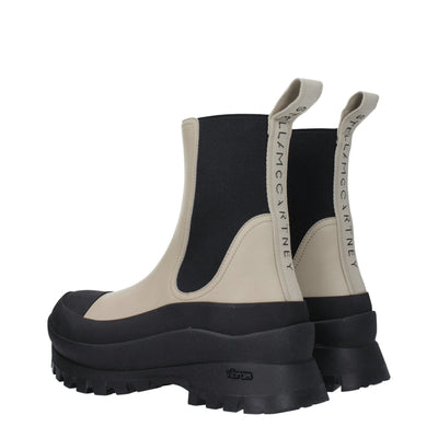 Stella McCartney zwarte leren enkellaarsjes
