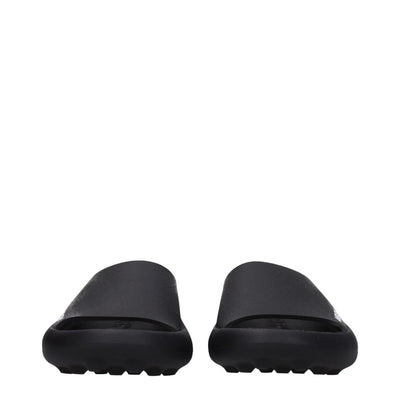 Ambush Zwarte Katoenen Pantoffels Sandalen