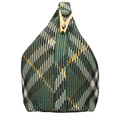 Sacs à main en tissu vert Burberry