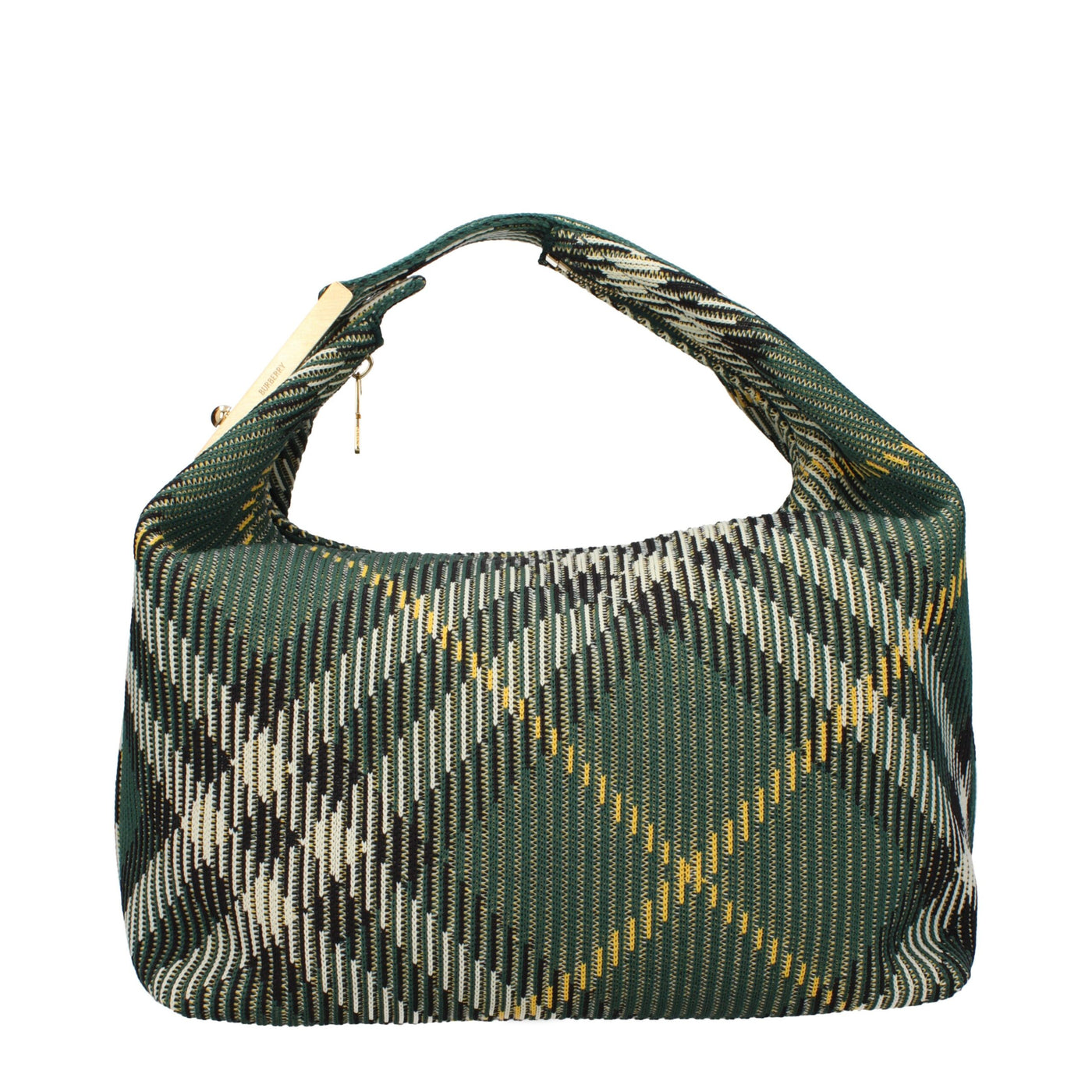 Sacs à main en tissu vert Burberry