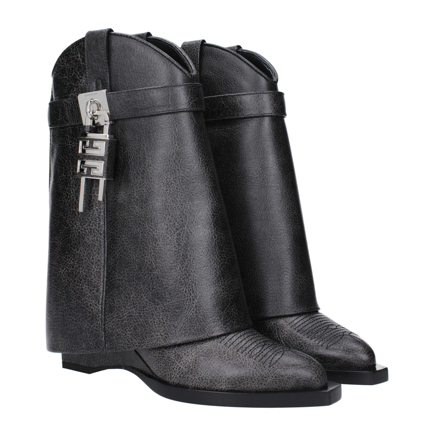 Givenchy zwarte leren enkellaarsjes
