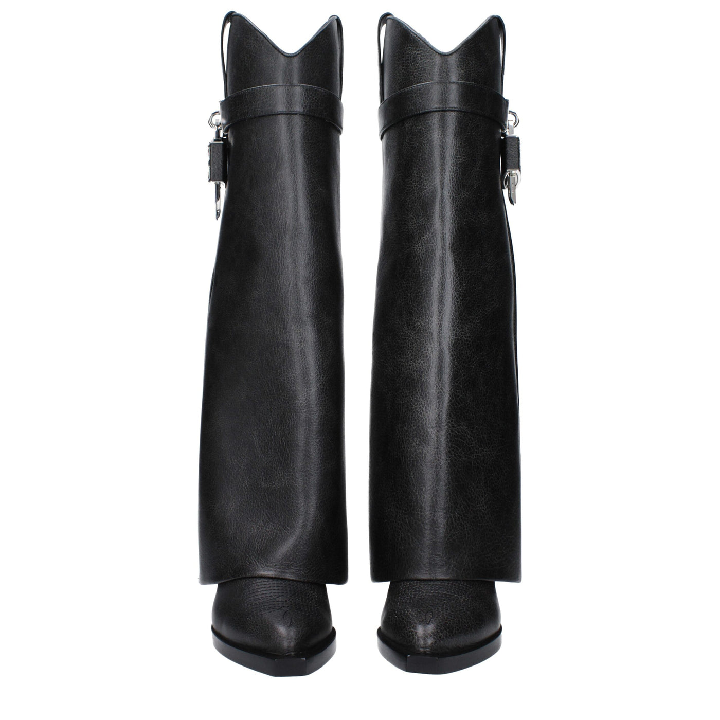 Givenchy zwarte leren laarzen