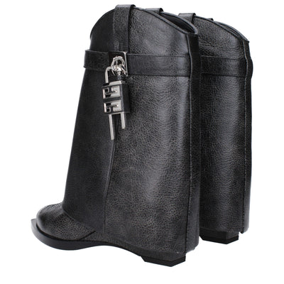 Givenchy zwarte leren enkellaarsjes
