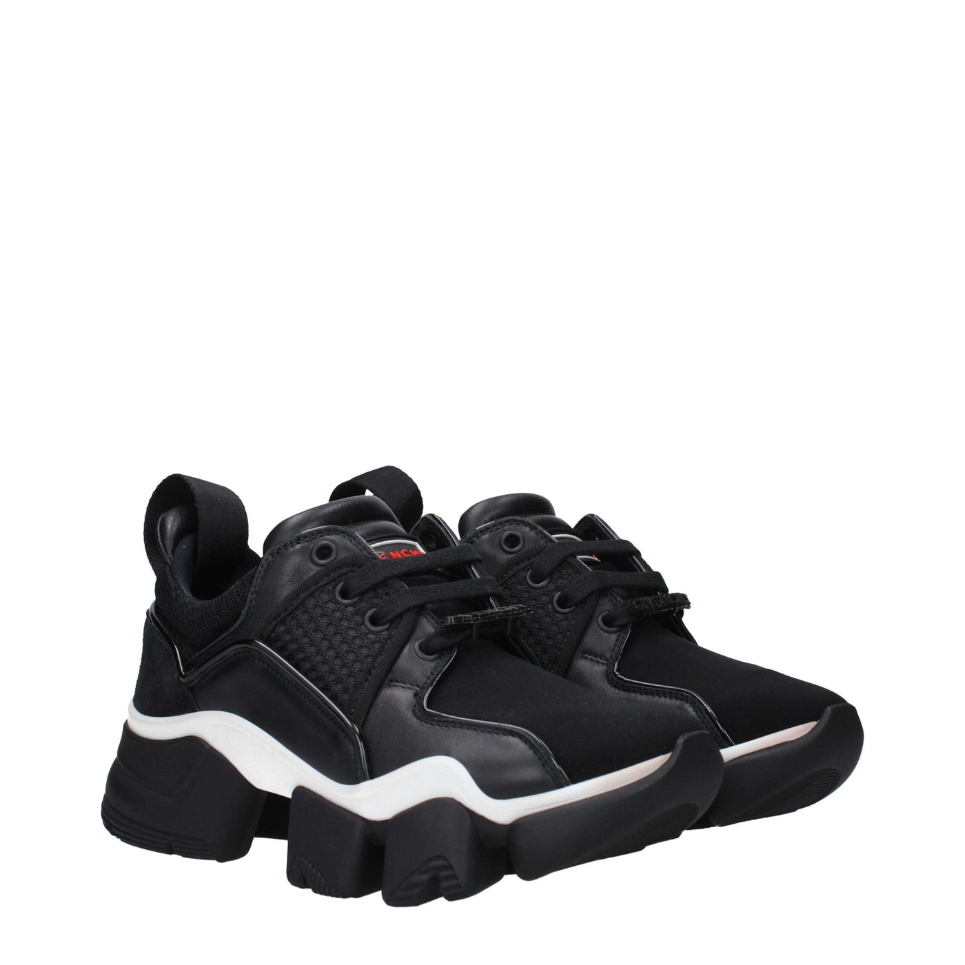Baskets épaisses en tissu noir Givenchy