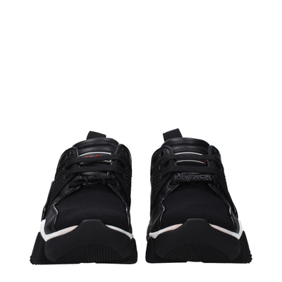 Baskets épaisses en tissu noir Givenchy