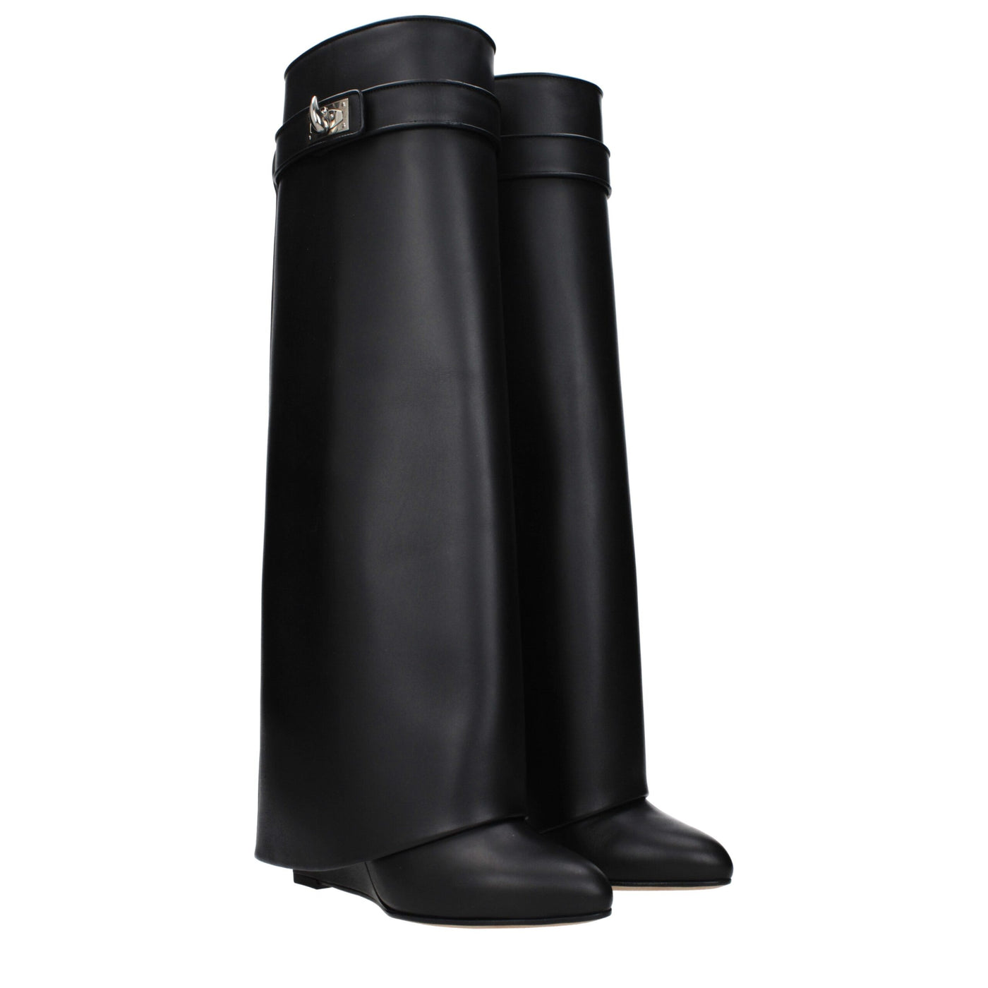 Givenchy zwarte leren laarzen