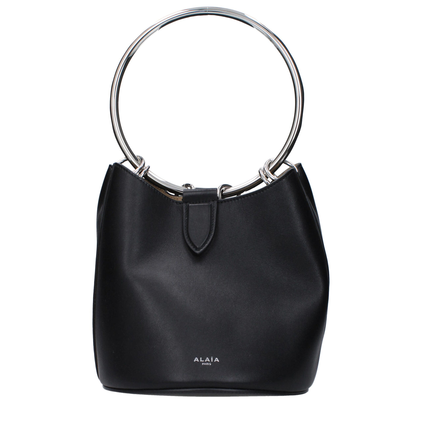 Sacs à main en cuir noir Alaïa