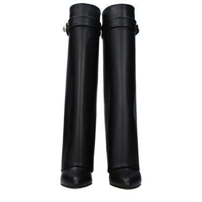 Givenchy zwarte leren laarzen