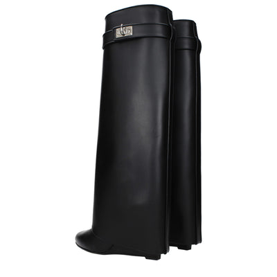 Givenchy zwarte leren laarzen