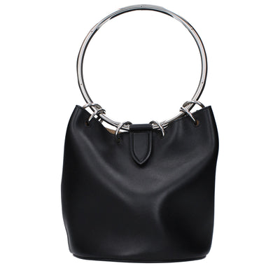 Sacs à main en cuir noir Alaïa