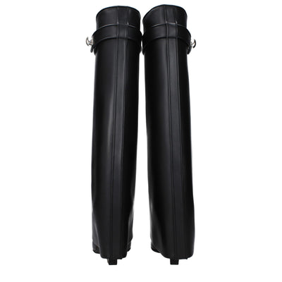 Givenchy zwarte leren laarzen